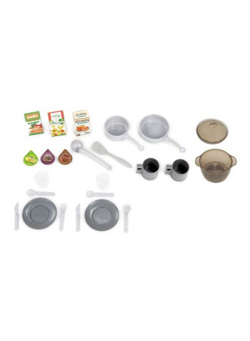 39-Piece Mini Tefal Opencook Kitchen Bubble Playset