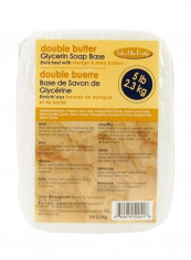 Double Butter Glycerine Soap Base Clear