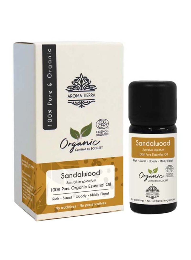 Organic Sandalwood Essential Oil 10ml
