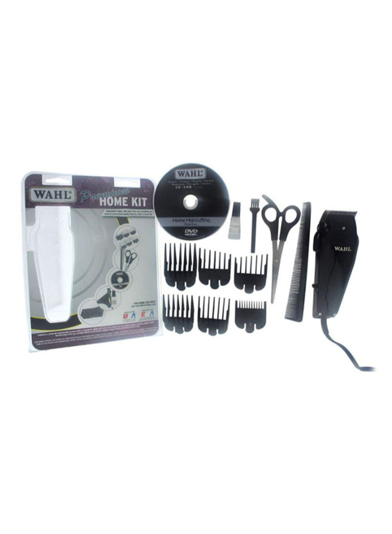 Premium Home Grooming Kit Black/Silver/Clear