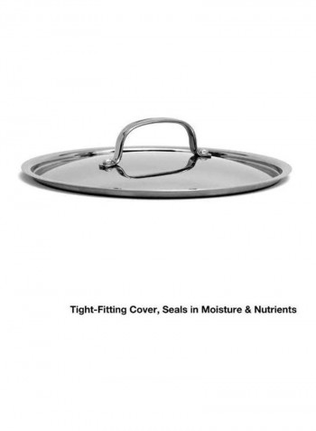Stainless Steel Stock Pot Brushed Stainless 9x11x14.5inch