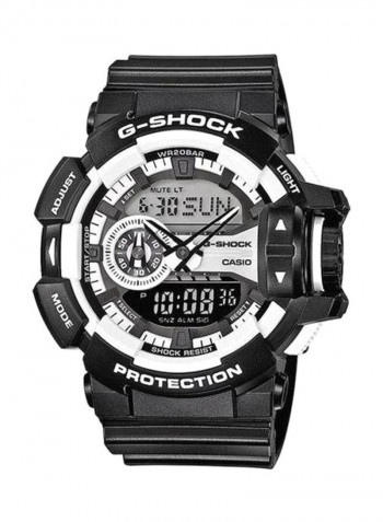 Men's Water Resistant Analog/Digital Watch Ga-400-1Aer