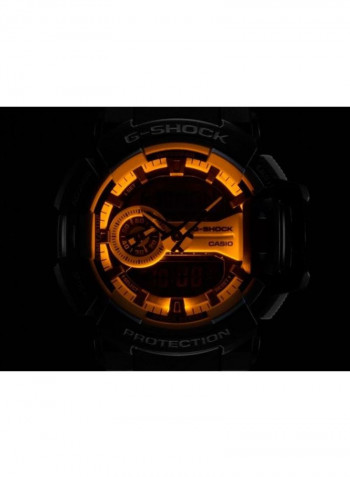 Men's Water Resistant Analog/Digital Watch Ga-400-1Aer