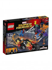 217-Piece Spider-Man: Ghost Rider Team-Up Building Toys Set