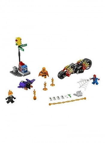 217-Piece Spider-Man: Ghost Rider Team-Up Building Toys Set