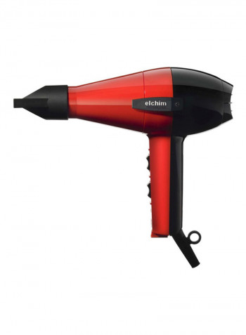 Non-Slip Handle Hair Dryer Red/Black