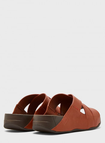 صندل بأربطة متعددة Brown