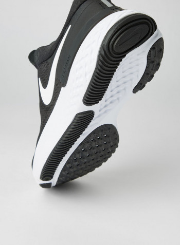 React Miler Running Shoes Black/White-Dark Grey-Anthracite