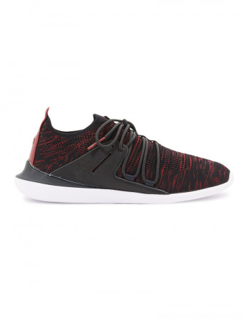 SF Evo Cat Sock Lace LS Sneakers Moonless Night/Pomegranate White