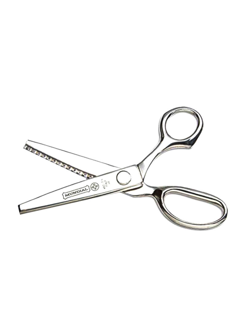Classic Forged Pinking Scissors Silver