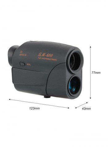 Outdoor Compact 7X25 Rangefinder 123 x 77 x 43centimeter