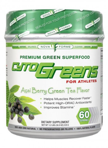 Cytogreens Superfood For Athletes Acai Berry Green Tea Flavour