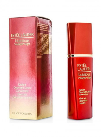 Nutritious Vitality8 Radiant Overnight Detox Concentrate 30ml