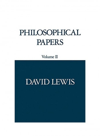 Philosophical Papers Paperback