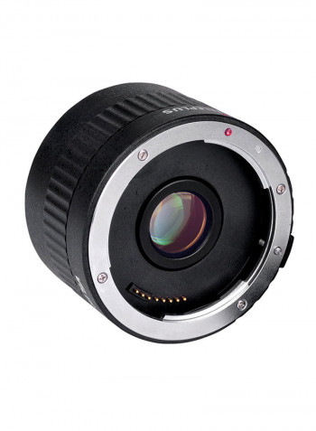 Auto Focus Teleconverter Lens Extender Black