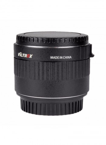 Auto Focus Teleconverter Lens Extender Black