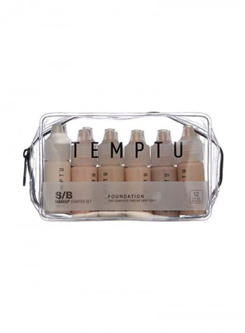 12-Piece Foundation Starter Set Beige