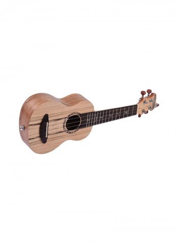 7-Piece Acoustic Soprano Ukelele Strap Clip-On Tuner Kit