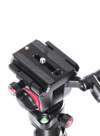 Detachable Photography Monopod 144centimeter Black/Red/Silver