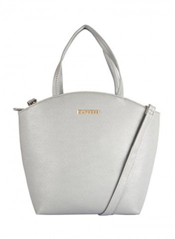 Polyester Blend Shoulder Bag SLBIRMDGRY Grey