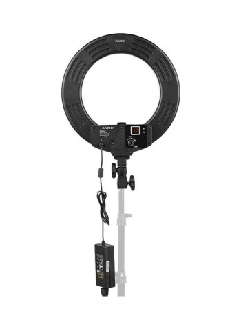 LED Studio Ring Light 34.5x44.2x4.7centimeter White/Black