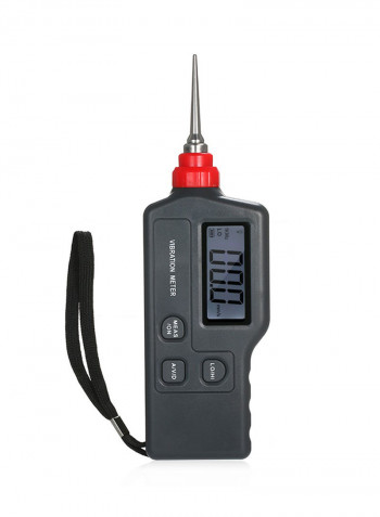Portable Digital Vibration Meter Black 2.64 x 7.2 x 1.18inch