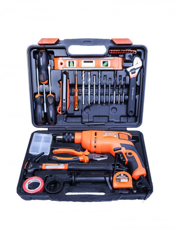 36-Piece Multi-Functional Impact Drill Set Multicolour