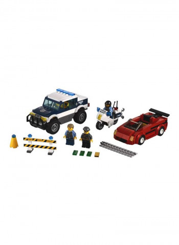 283-Piece City Police High Speed Chase Building Set 60007