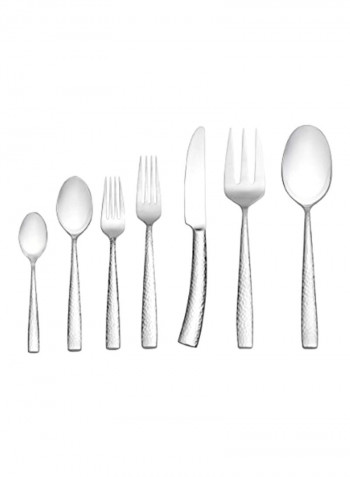 42-Piece Flatware Set Silver