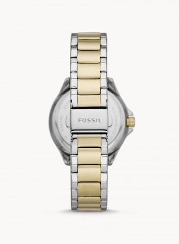 Women's Wrist Watch Water Resistant Round Stainless Steel Analog Es4781