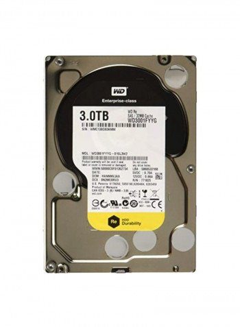 SAS Internal Hard Drive 3TB Silver