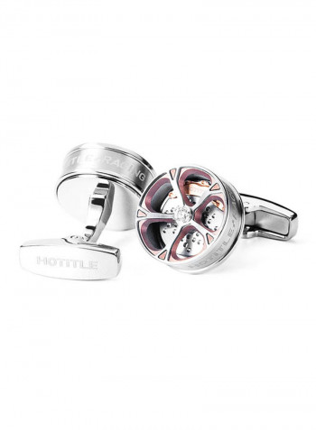 Speed Racer Stainless Steel Cufflinks - Set G