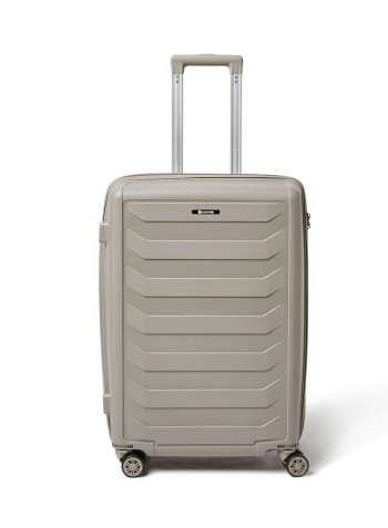 3 Piece Hardside Luggage Travel Trolley Bag Set Grey