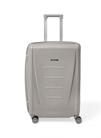 3 Piece Hardside Luggage Travel Trolley Bag Set Grey