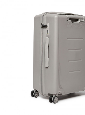 3 Piece Hardside Luggage Travel Trolley Bag Set Grey
