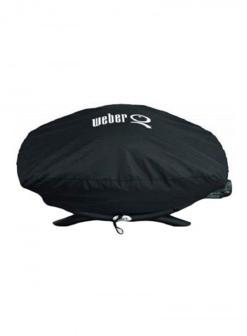 Premium Grill Cover For Q 200/2000 Series Black 12.6x18.9x32.3inch
