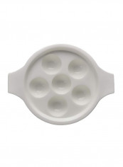 6-Piece Basics Collection Baking Dish With Handle Set Super White 8.25inch