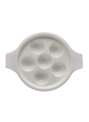 6-Piece Basics Collection Baking Dish With Handle Set Super White 8.25inch