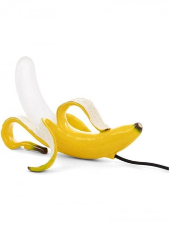 6W Banana Table Lamp Yellow/White