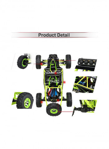 4WD Electric RTR RC Brushed Crawler With Two Batteries RCAJ463