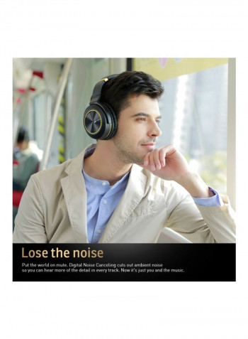 Bluetooth Wireless Stereo On-Ear Headphone Black/Yellow