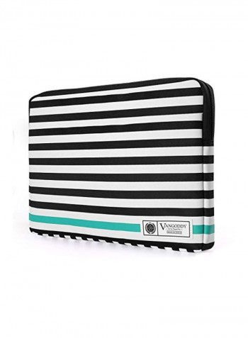 Protective Sleeve For 17-Inch Laptop With HDMI Cable Black/White