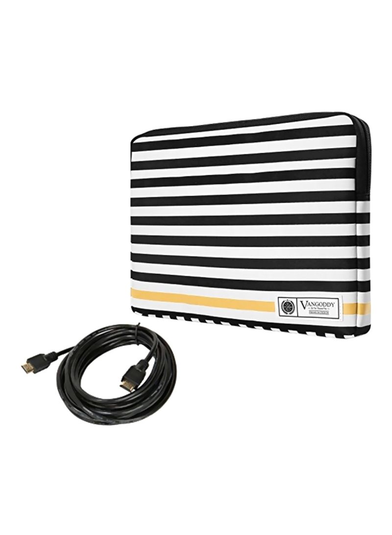 Laptop Sleeve Case For Hp Stream Elitebook Probook Spectre Envy 17 Inch With Hdmi Cablei Black/Brown/White