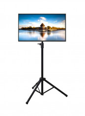 Portable Tripod TV Stand Black