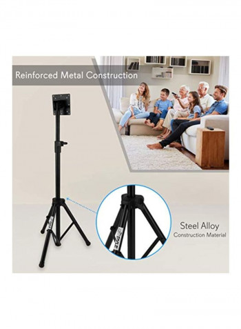 Portable Tripod TV Stand Black