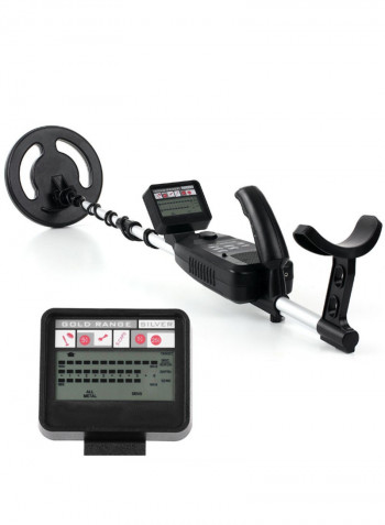 Professional High Sensitivity Underground Metal Detector Black/Silver 240 x 200 x 1140millimeter