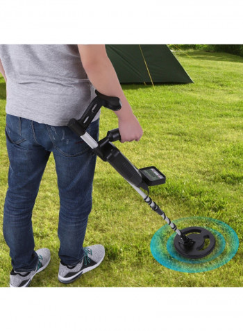 Professional High Sensitivity Underground Metal Detector Black/Silver 240 x 200 x 1140millimeter