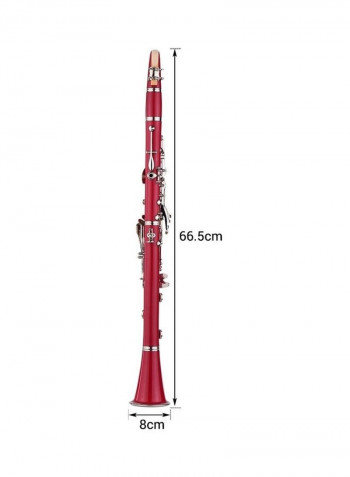 ABS 17-Key Clarinet Bb Flat Beginners Kit