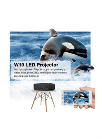 HD VGA Projector 3000 Lumens V6833B1-EU Black