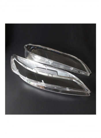 2-Piece Replacement Left And Right Headlight Cover For Mazda 6 2003-2007